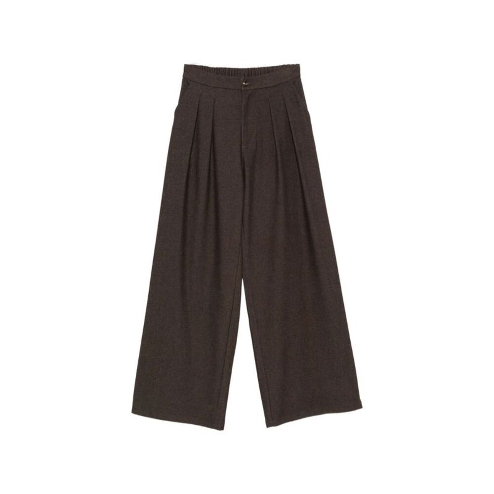 Eleh Brown Trousers - Palazzo Pants Women